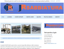 Tablet Screenshot of jrsabbiatura.com